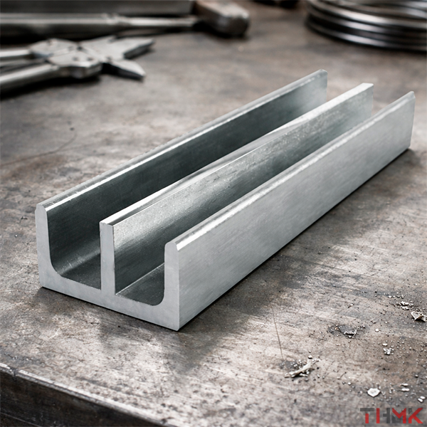 Профиль алюминиевый ш-образный 15,6х6,8х1,2 мм АД31