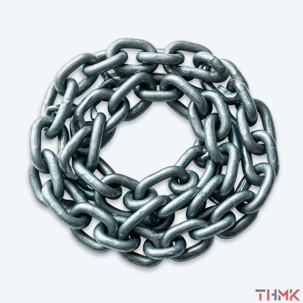 Цепь стальная оцинкованная 18x54 мм