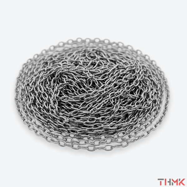 Цепь нержавеющая 1,5х12 мм А4 DIN 763